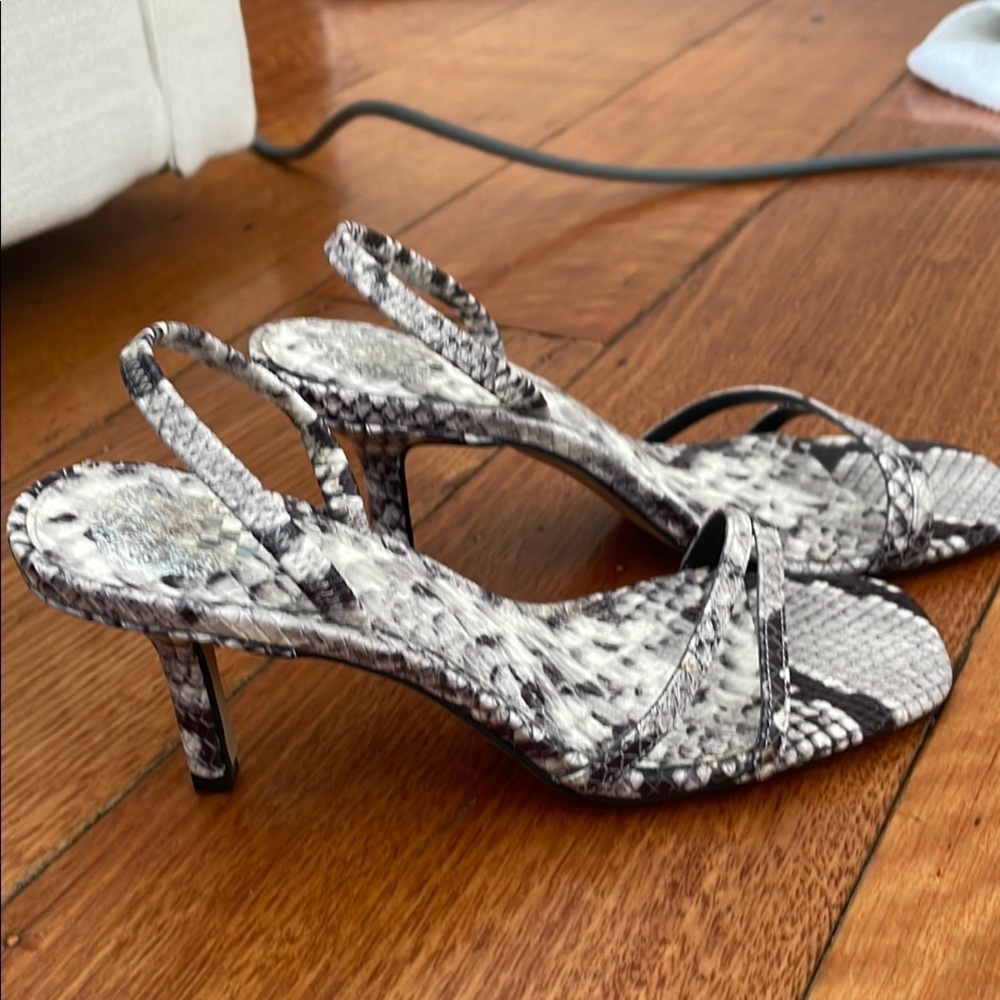 Vince Camuto Snakeskin Patterned Heels